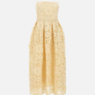 Abito midi svasato in pizzo 3D 115623 1366 ROTATE BIRGER CHRISTENSEN 