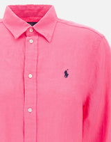 Camicia in lino 211970730 504 POLO RALPH LAUREN 