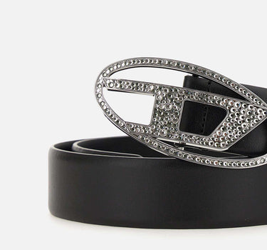 Cintura "B-1dr Strass" in pelle X09611 P6364T8013 DIESEL 
