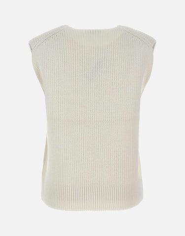Gilet in maglia di misto cotone V182279857 137OWT VINCE. 