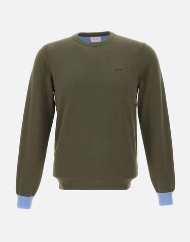 Maglia in lana e cotone K45143 74 SUN68 