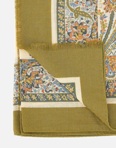Sciarpa jacquard in misto cotone con motivo floreale WATA0010 AKE22X0826 ETRO 