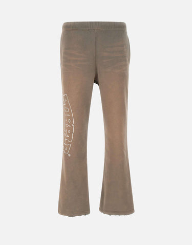 "Hwt fleece pant" P459 HFGS425GREY PURPLE BRAND 