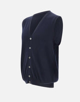 Cardigan in lana merino 58182 14296598 GRAN SASSO 