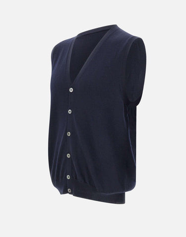 Cardigan in lana merino 58182 14296598 GRAN SASSO 