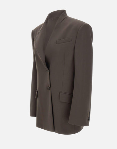 Giacca "Brown" 251WCG00084 WWW061AA064 THE ATTICO 