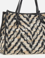Borsa a spalla "Marcella" BS6850 ZEBRANEROBIANCO MARCELLA CLUB GIANNI CHIARINI 