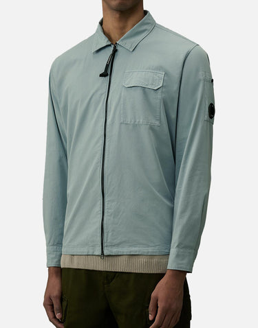 Giacca in gabardine con zip 20CMOS705A 110143G809 C.P. COMPANY 
