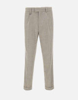 Pantaloni in lana B12D3088 2943 PAOLO PECORA 