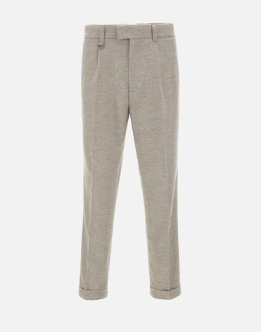 Pantaloni in lana B12D3088 2943 PAOLO PECORA 