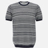 T-shirt in cotone crepe A040 F3000002 PAOLO PECORA 