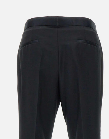 Pantalone BOSS in lana e mohair 50464780 001 BOSS 