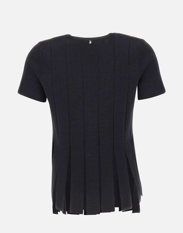 Maglia con frange CA6110MS55N 22222 LIU-JO 
