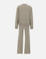 "Cashmere set" 23007AB GREIGE SOFT GOAT 