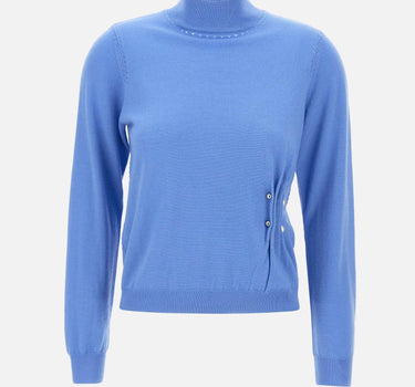 Maglia in lana con perle CF5041MA82O X0713 LIU-JO 