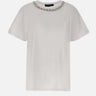 T-shirt con dettaglio gioiello SP5DK001 1019 KAOS 