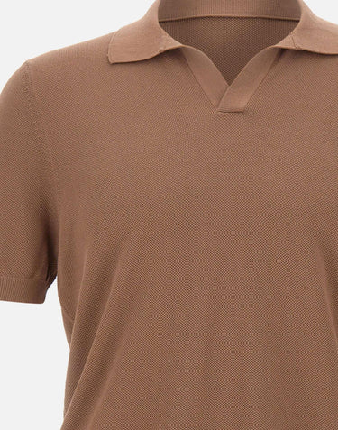 Polo in maglia di cotone 57157 20643168 GRAN SASSO 