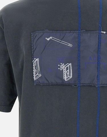 "Schema t-shirt" ACWMTS205 BLK A COLD WALL 