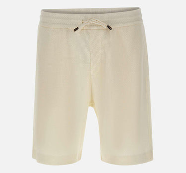 Shorts in cotone e lino 50559036 118 BOSS 
