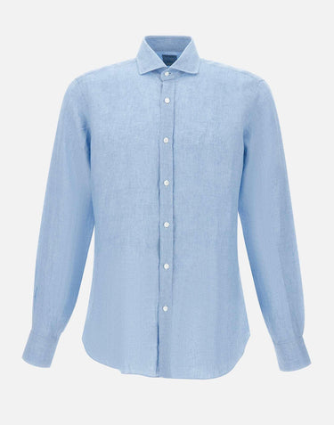 Camicia in  lino LFU02P0147029U 0001 BARBA 