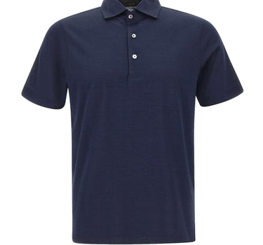 Polo in cotone filo di Scozia 60103 74060598 GRAN SASSO 