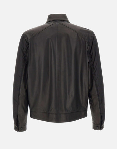 Giacca in pelle "Massenzio" MASSENZIO SW2NERO VOLFAGLI 