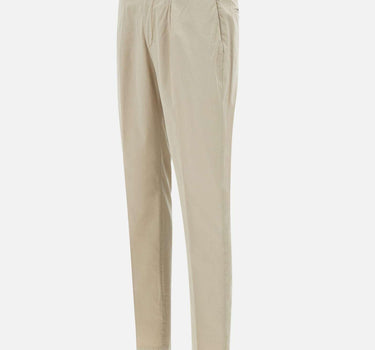 Pantaloni "DVR33" in cotone e seta DVR33R022 TC538 DEVORE 