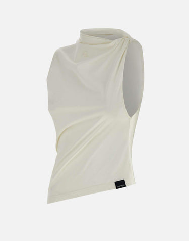 Top in cotone 125JDE125JS0107 0001 COURREGES 