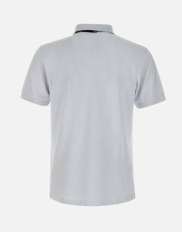 "Print under collar polo shirt" A35115 01 SUN68 