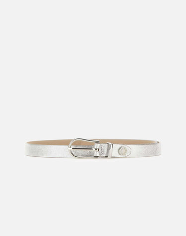 Cintura in pelle CN9903704 VNCMETSILVER GIANNI CHIARINI 