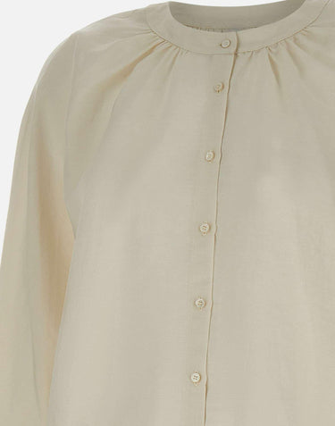 Blusa  in lino e viscosa CADC02F350H548 0154 FABIANA FILIPPI 