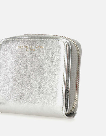 Portafoglio in pelle PFW4953A ARGENTO GIANNI CHIARINI 