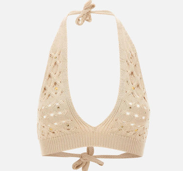 Top in maglia con borchie 171690 052 KANGRA 