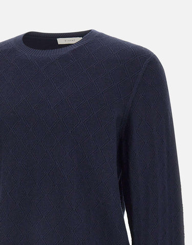Maglia punto rombi DK97022 BLUNOTTE DIKTAT 