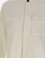 Giacca in misto lino e cotone M75GIAK08 TES0M02201 ELEVENTY 