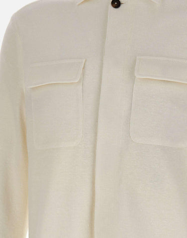 Giacca in misto lino e cotone M75GIAK08 TES0M02201 ELEVENTY 