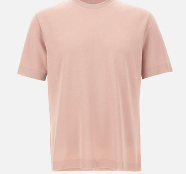 T-shirt in jersey effetto maglia JG000206U 520594039 HERNO 