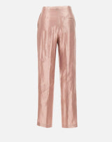 Pantaloni  "Sally" in lino e seta<BR/> SALLY PETAL LOULOU DE SAISON 