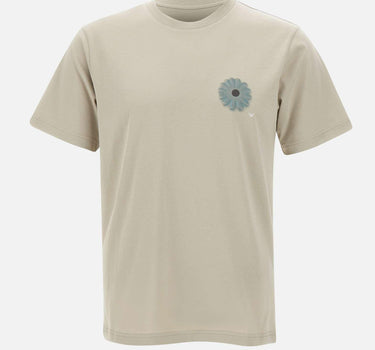 T-shirt  "Shitake flower peace" in cotone EM001717 AF14836F8094 EMPORIO ARMANI 