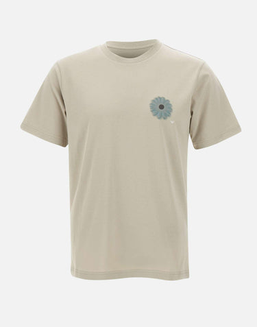 T-shirt  "Shitake flower peace" in cotone EM001717 AF14836F8094 EMPORIO ARMANI 