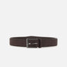 Cintura in pelle scamosciata con fibbia ad ardiglione 50563958 201 BOSS 