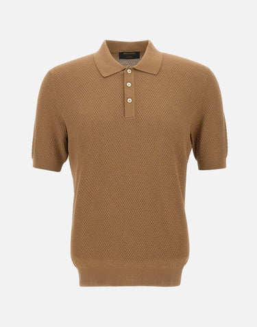 Polo in maglia di cotone 57113 20620156 GRAN SASSO 