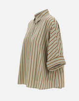 Camicia in rayon a righe CA6351T553A P9641 LIU-JO 