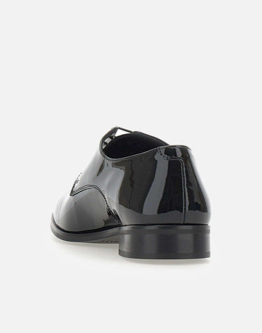 Stringate cerimonia "Rugan" in vernice 50Z8480 NERO CARLO PIGNATELLI 