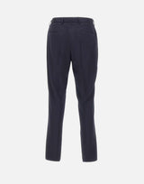 Pantaloni slim fit in serge di lana vergine 50469174 401 BOSS 