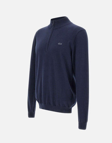 Maglia in cotone e lana K44107 07 SUN68 