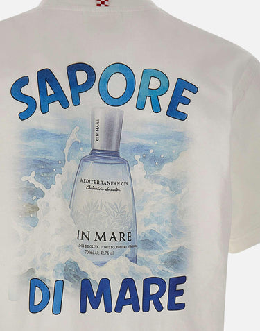 T-shirt "Portland Gin Sapore Mare" PRL0002 04450L MC2 SAINT BARTH 