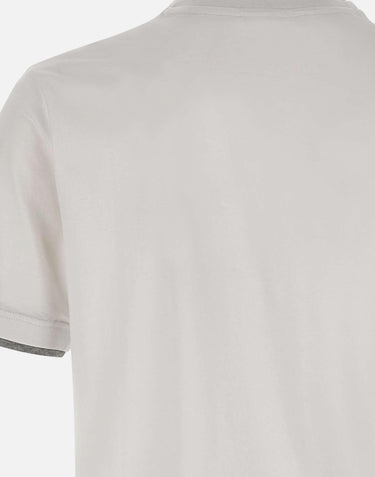 T-shirt in cotone Supima DK17105 BIANCO DIKTAT 