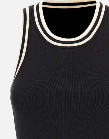 Top con profili a contrasto SP5NT012 0001 KAOS 