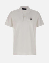 Polo classica in piqué B6K001ARPC WHT PSYCHO BUNNY 